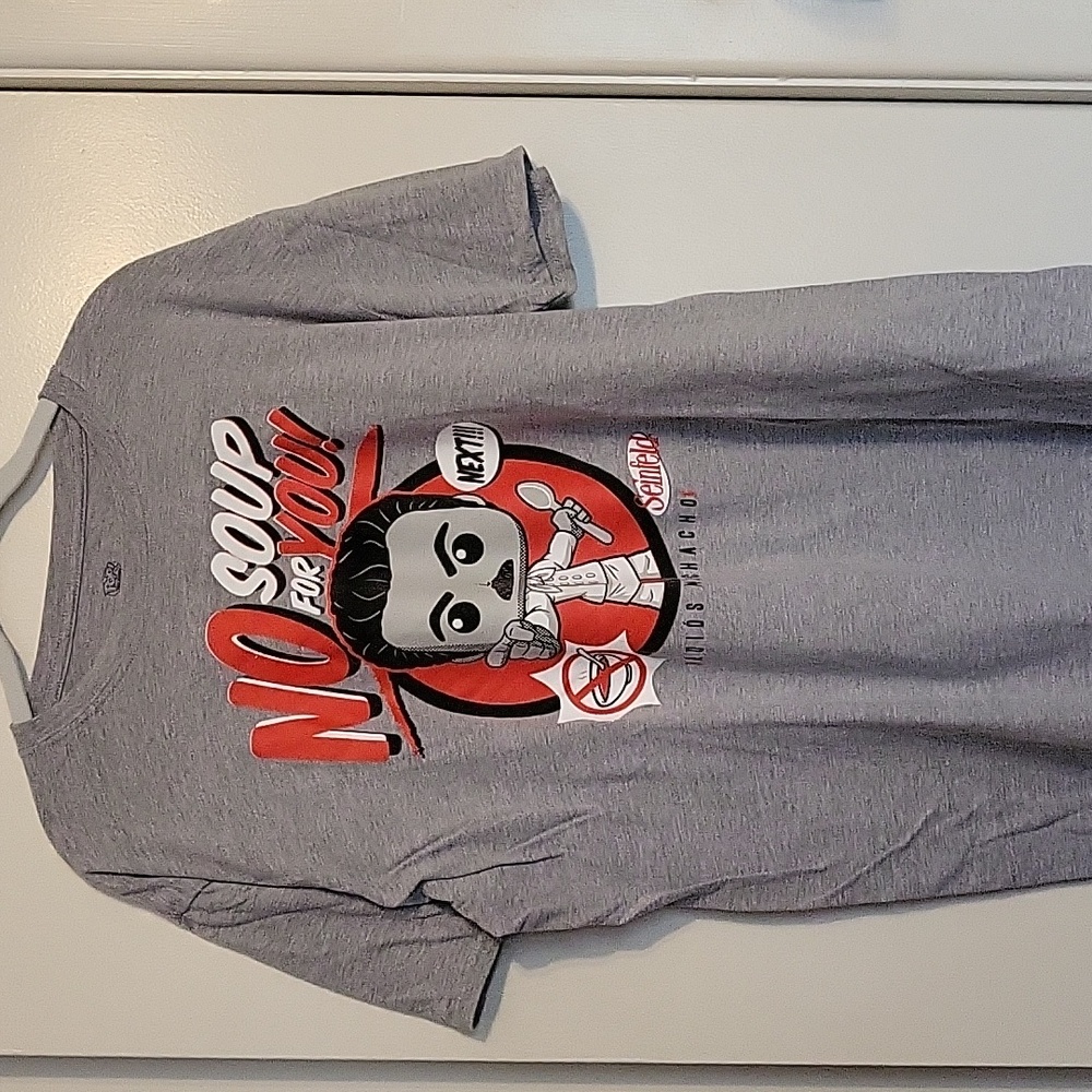 Men's "No Soup for You!" Seinfeld T-shirt , Size XL - Picture 6 of 6